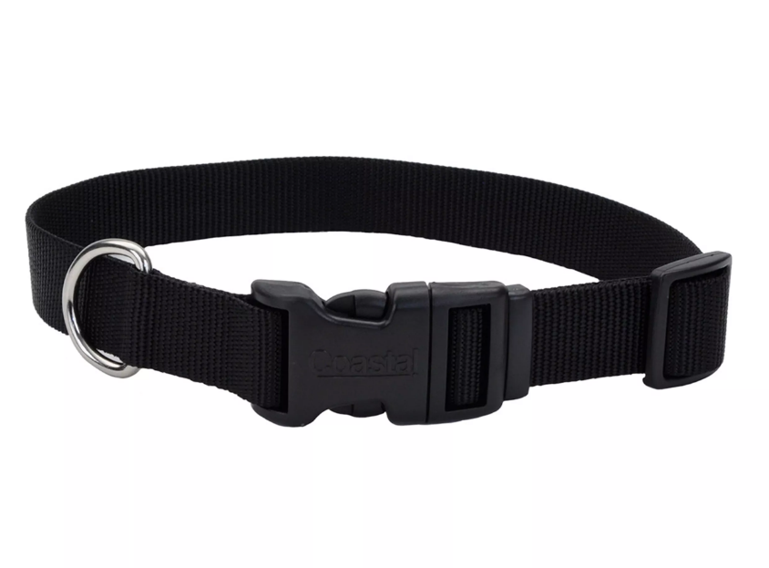 Coastal Adjustable Dog Collar with Plastic Buckle 3/4