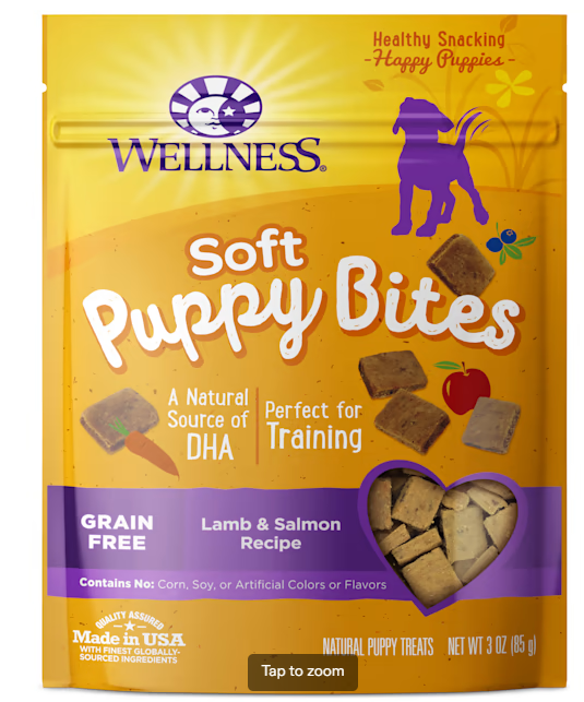 Wellness Complete Health Natural Grain Free Lamb & Salmon Soft Puppy Treats