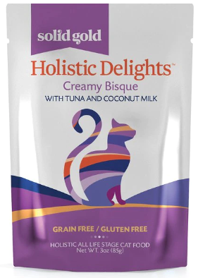 Solid Gold Holistic Delights Creamy Bisque With Tuna & Coconut Milk 3oz