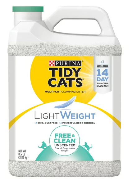 Purina Tidy Cats Light Weight Unscented 8.5 lbs