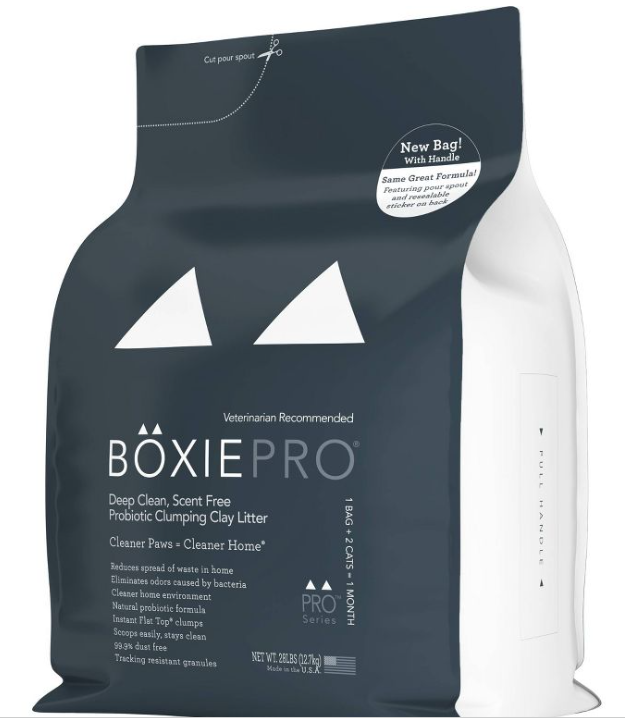 Boxiecat Pro Deep Clean Scent-Free Probiotic Clumping Scene Cat Litter