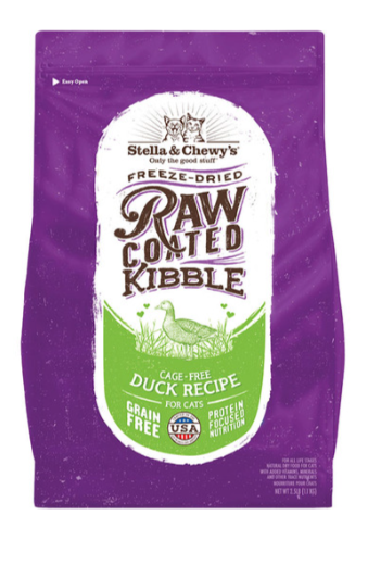 Stella & Chewy's Cat Raw Coated Duck 5lb