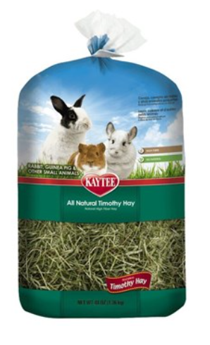 Kaytee All Natural Timothy Hay, 48-Oz Bag