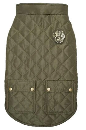 Canada Pooch Cityscape Coat Green