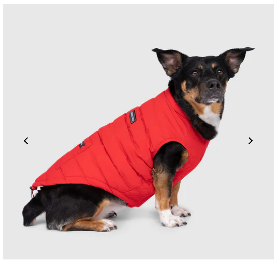 Canada Pooch Ultimate Stretch Vest Size 22 Red