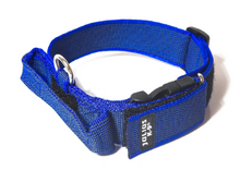 Load image into Gallery viewer, Julius-K9 Color &amp; Gray® Collar With Handle, Safety Lock And Interchangeable Patch
