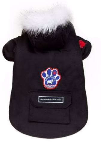 SIZE 14 NORTH POLE PARKA - BLACK