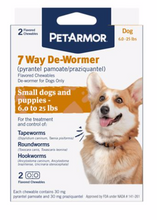 Load image into Gallery viewer, 2 CT. PET ARMOR 7 WAY DE-WORMER
