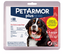 Load image into Gallery viewer, 3 CT. PET ARMOR PLUS FLEA &amp; TICK TOPICAL DOG
