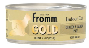 Indoor Gold Chicken and Salmon Pâté Cat Food