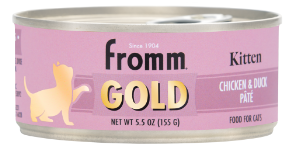 Kitten Gold Chicken and Duck Pâté Cat Food