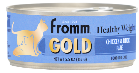 Healthy Weight Gold Chicken and Duck Pâté Cat Food