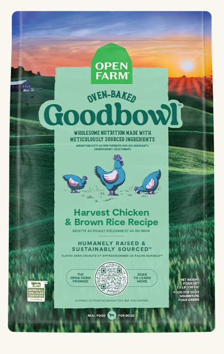 Open Farm GoodBowl™ Harvest Chicken & Brown Rice Recipe for Dogs