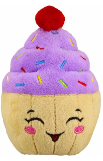 PETSPORT 4.5 IN. TINY TOTS HAPPY BIRTHDAY CUPCAKE