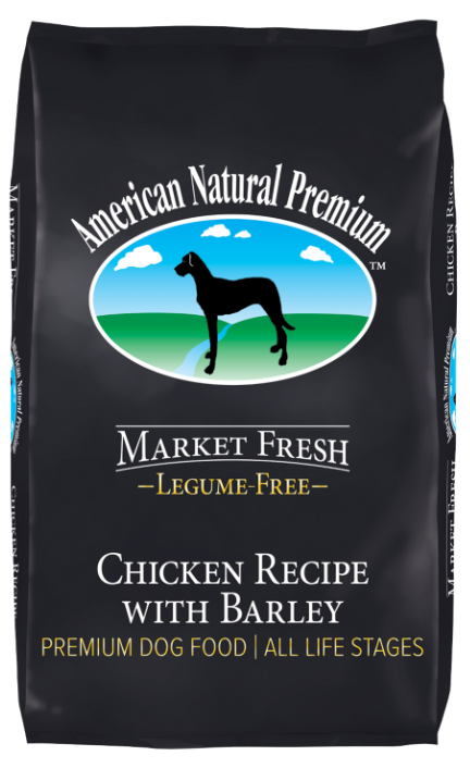 American Natural Premium Chicken and Barley Dog Food 12lb