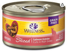 Load image into Gallery viewer, Wellness Wet Food Sliced Cat Canned Food 3oz

