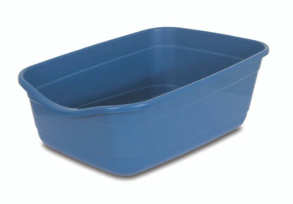 Petmate Cat Litter Pan Blue Mesa Giant
