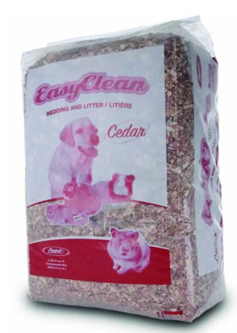 Pestell Easy Clean Red Cedar Bedding & Litter, 4 Cubic Feet