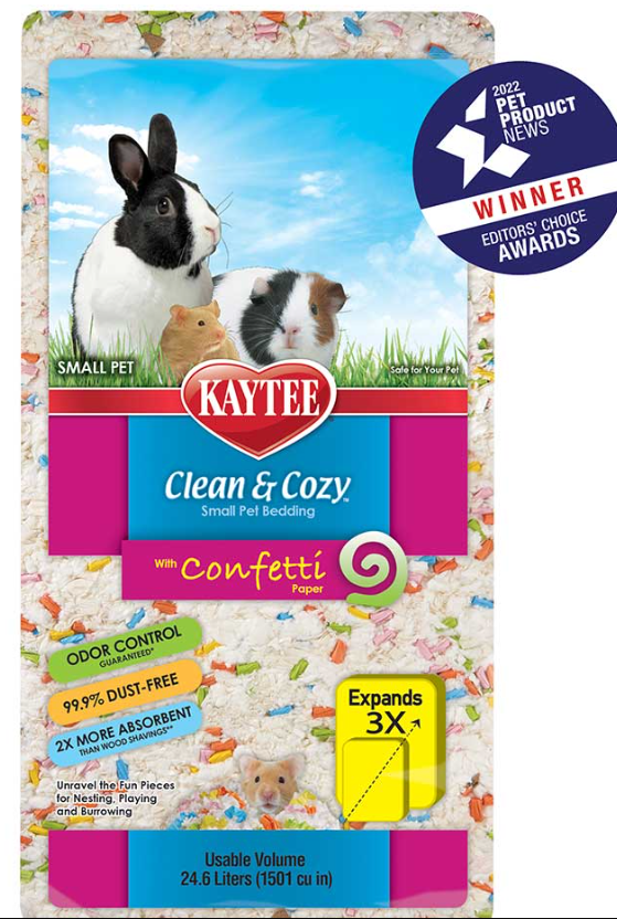 Kaytee Clean & Cozy Confetti Bedding