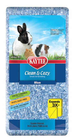 Kaytee Clean & Cozy -- Blue 24.6 Liters
