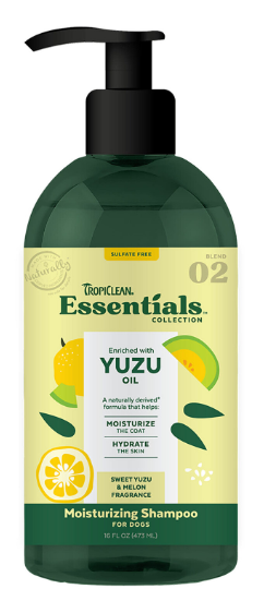TropiClean TropiClean Essentials Yuzu Moisturizing Shampoo 16oz