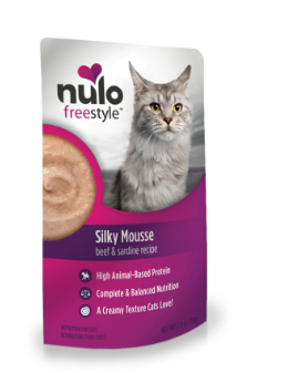 Nulo Freestyle Silky Mousse Beef & Sardine Recipe Wet Cat Food