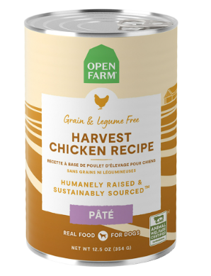 Open Farm Harvest Chicken Recipe Pate Canned Dog Food