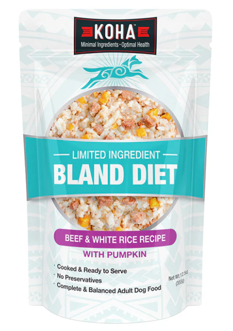 KOHA LIMITED INGREDIENT BLAND DIET BEEF & WHITE RICE DOG FOOD