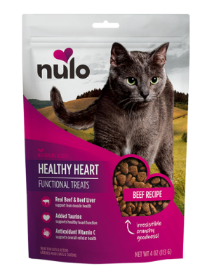 Nulo Healthy Heart Beef Recipe Functional Crunchy Cat Treats