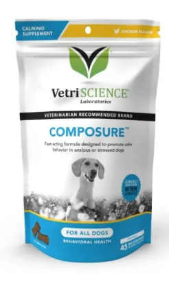 Composure™ Calming Supplement for Cats and Dogs - Chew - Chicken Flavor 30 Count