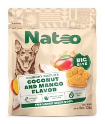 Natoo Biscuits Coconut and Mango BIG BITES
