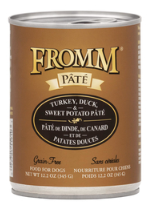 Fromm Dog GF Turkey, Duck, & Sw Potato Pate Can
