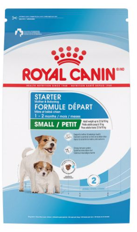2.5 LB. SMALL DOG STARTER MOTHER/BABY DOG DRY FOOD
