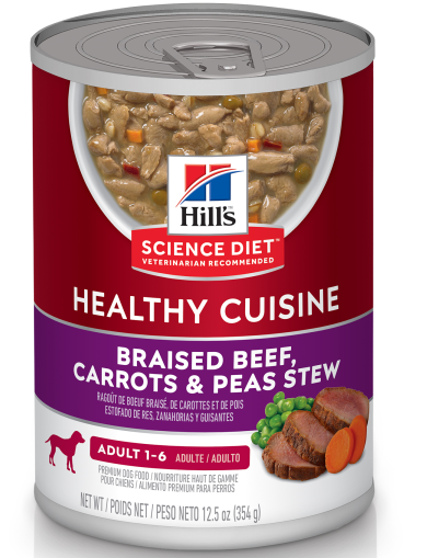 Hill's Science Diet Dog Healthy Csn Adult Beef Stew 12.5 oz