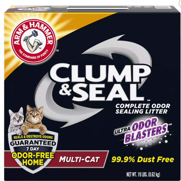 Arm & Hammer Clump & Seal Multi-Cat Litter