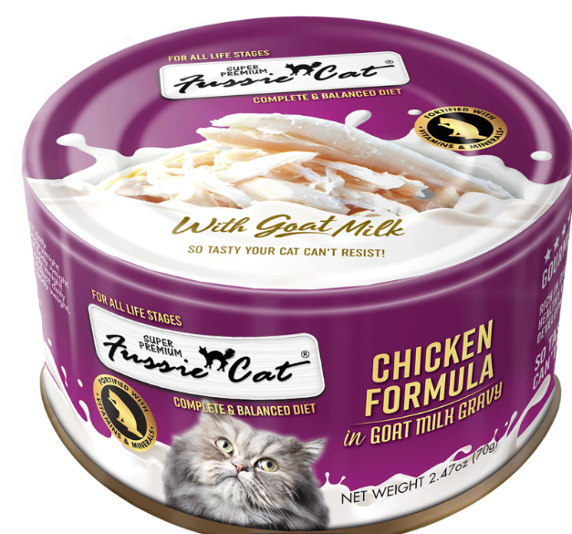 FUSSIE CAT  Chicken In Goat Milk, 2.47OZ