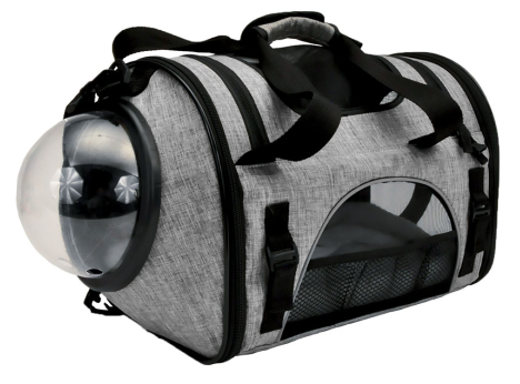 Bergan Cat Carrier Heather Grey 20L x 9.75W x 11H