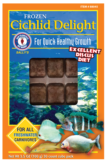 Cichlid Delight 3.5oz (Frozen)