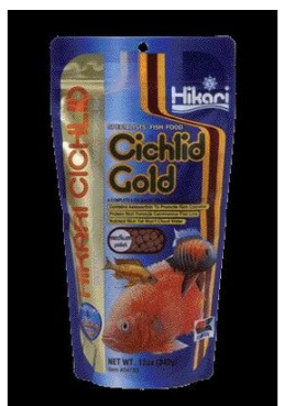 Cichlids Gold Sinking Pellet Fish Food Size: Medium (12 Ounces)