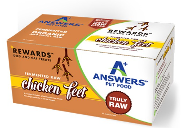 Answers Frozen Fermented Raw Organic Chicken Feet