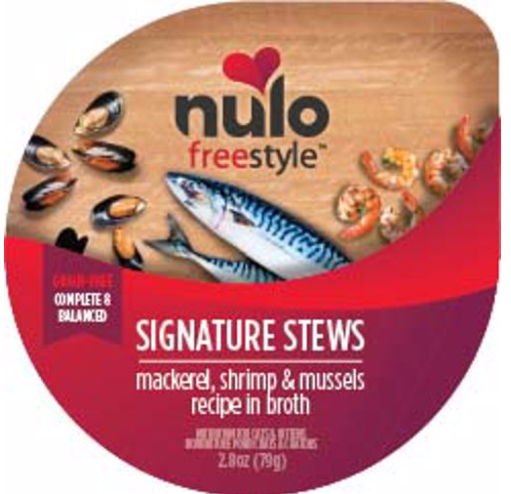 Nulo 2.8 OZ. FREESTYLE CAT/KITTEN STEW - MACK/SHRIMP/MUSS- CUP