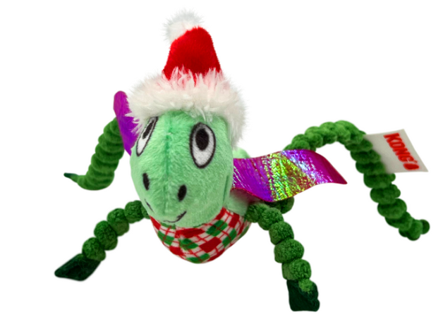 Kong Holiday Crackles Grasshopper Cat Toy