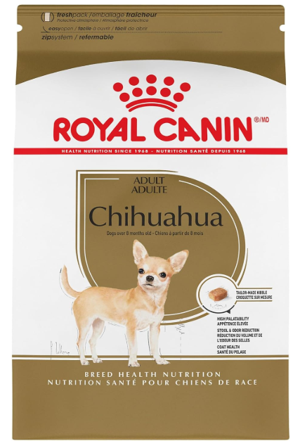 Royal Canin Chihuahua Adult Breed Specific Dry Dog Food, 2.5 lb. Bag