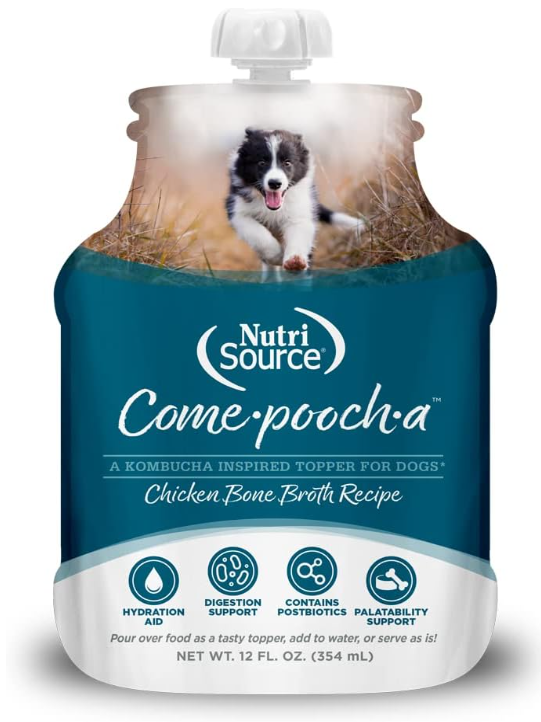 NutriSource Come-Pooch-A Broth 12oz (Chicken)