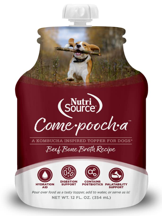 NutriSource Come-Pooch-A Broth 12oz (Beef)