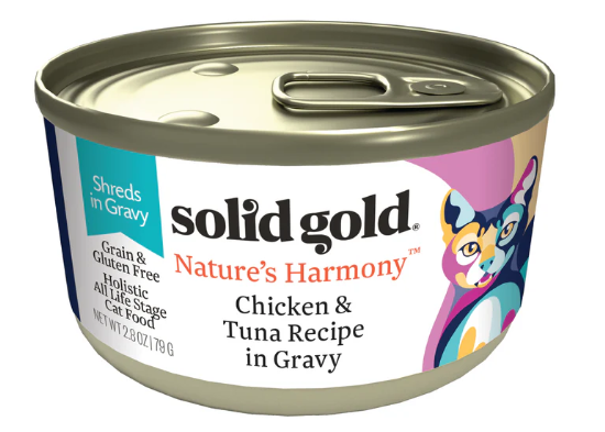 Nature's Harmony Chicken & Tuna Recipe in Gravy 2.8 oz