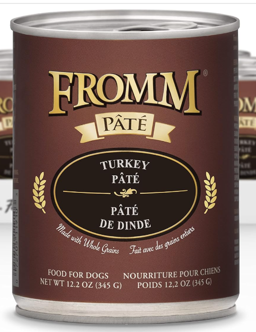 Fromm Turkey Pate Dog Food - Premium Wet Dog Food - Turkey Recipe