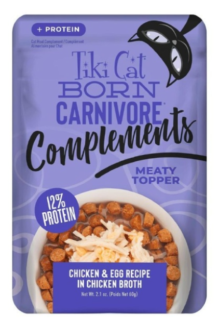 Tiki Pet Cat Complements Chicken & Egg 2.1Oz