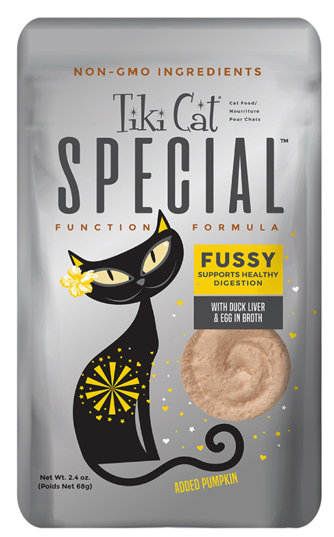 Tiki Cat Special Fussy w/ Duck Liver & Egg in Broth Wet Cat Food