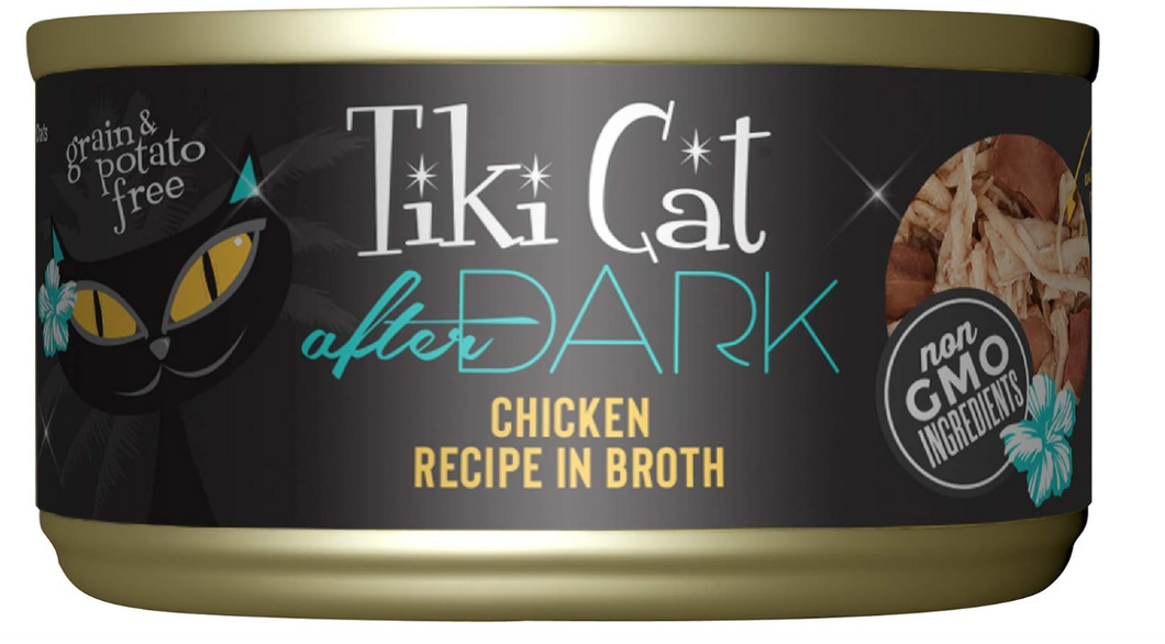Tiki Cat After Dark Canned Cat Food | Chicken 2.8 oz